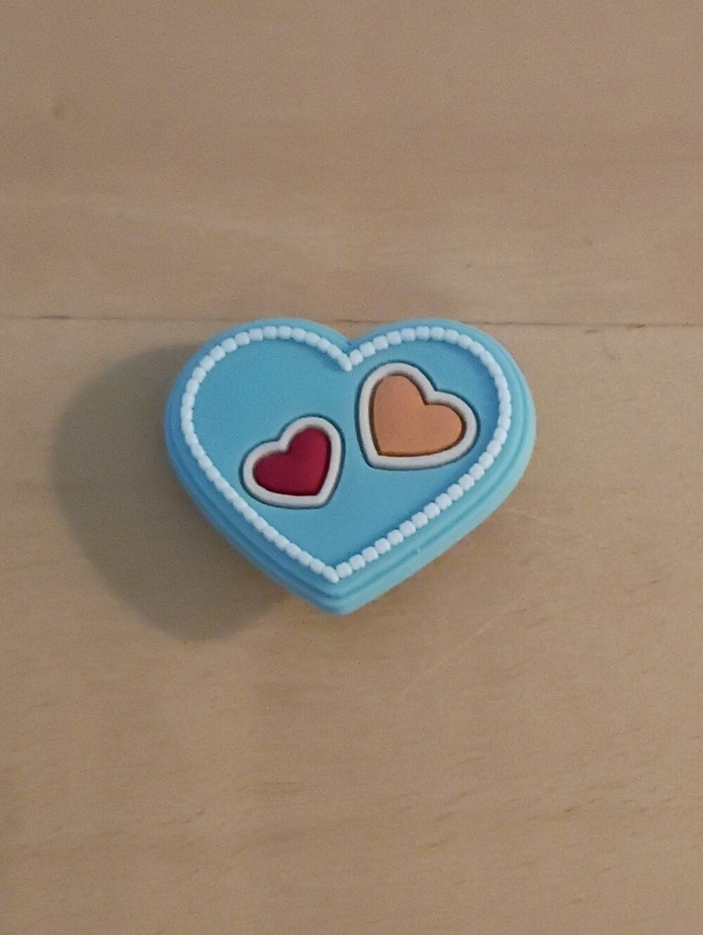 10 for $10 Jibbitz Croc Charms - Multicolored Heart w/ Hearts - New Shoe Charms